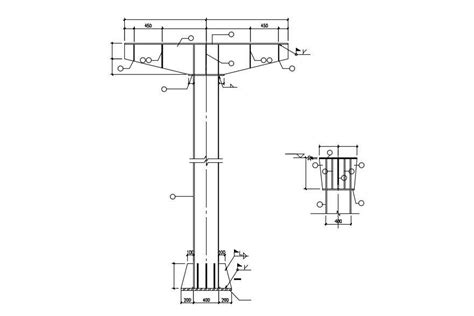 steel column design template